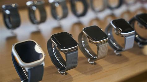 Apple to stop some watch sales in US over patent dispute